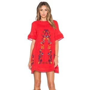 Free People Embroidered Dress